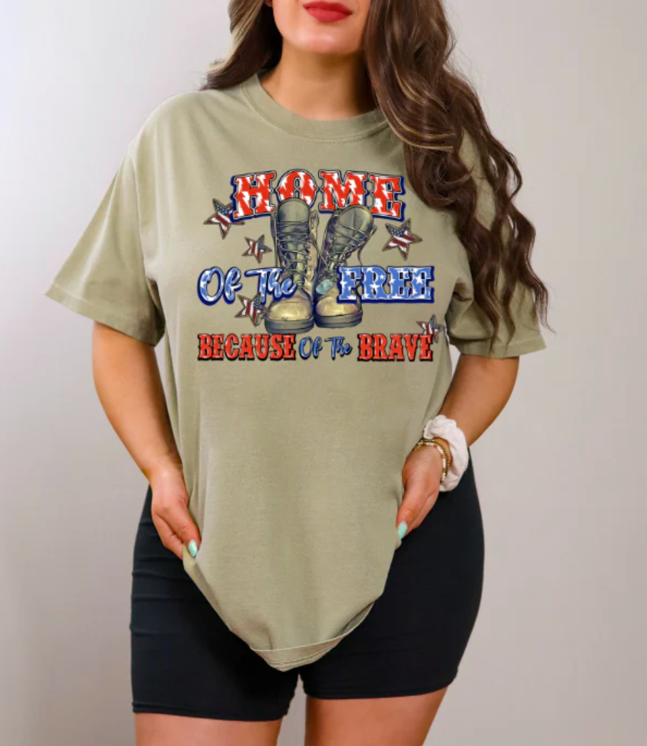 Home of the free Because of the brave