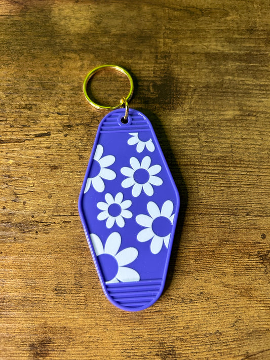 Motel Keychain: Flowers