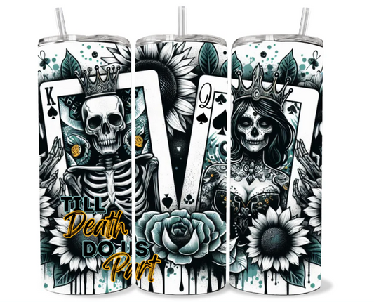 20 oz Tumbler: King & Queen